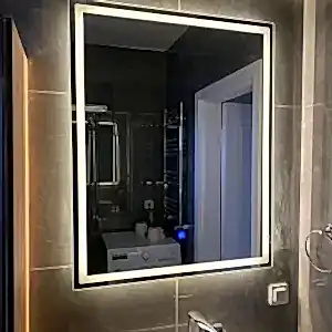 Kare LED Banyo Aynası